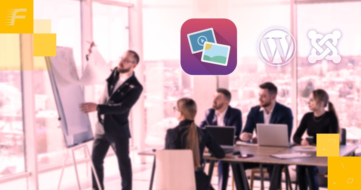 Everyday media presentation and management for business needs